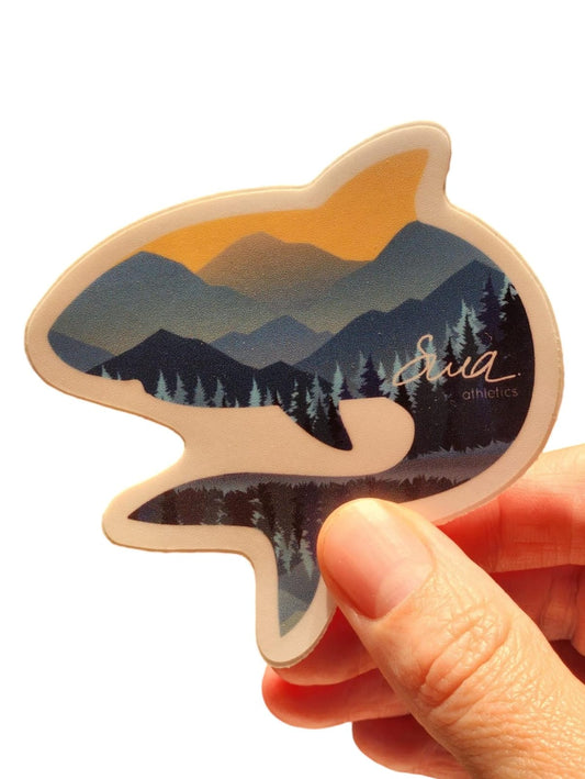 STICKER MOUNTAIN SWA SHARK